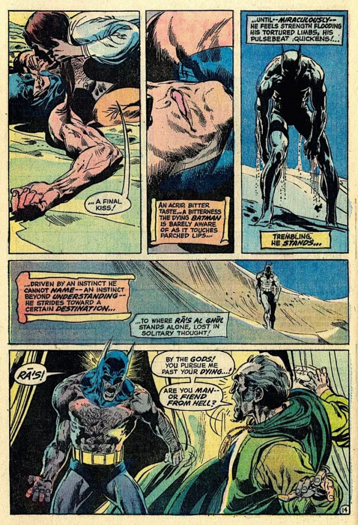 Bronze Age Comic Book Panel